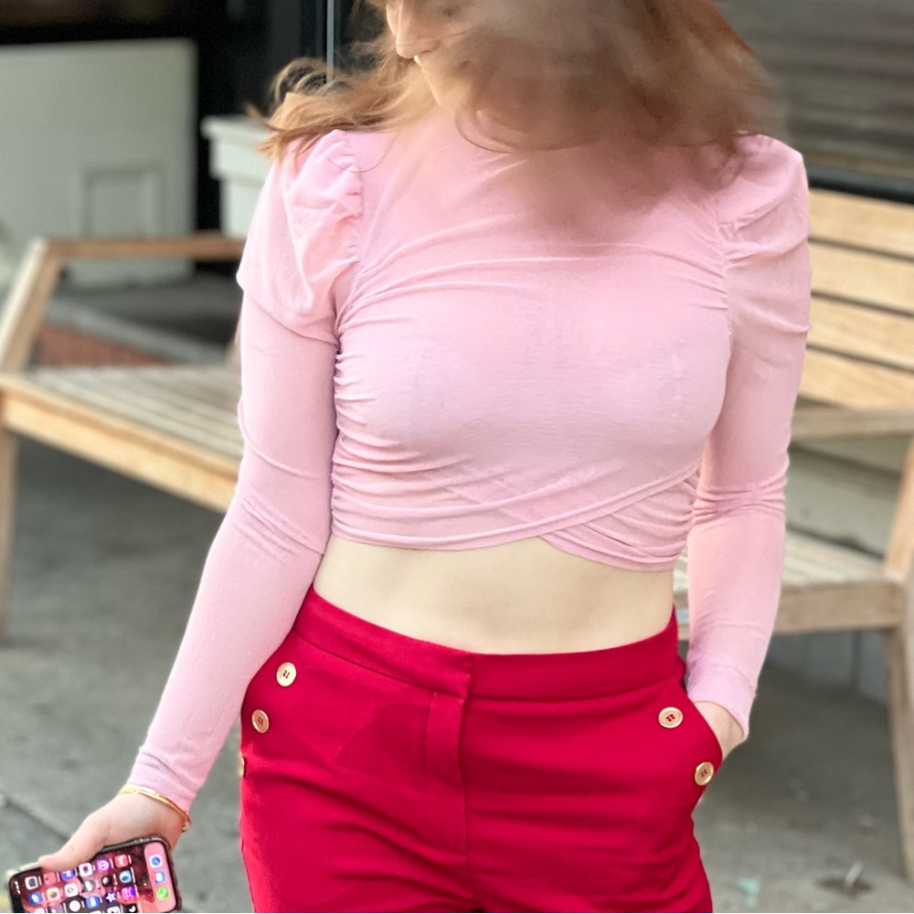 Pink Designer Top